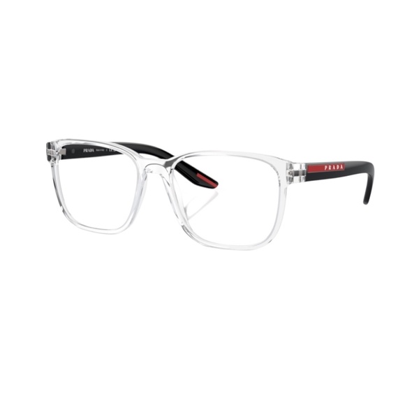 Prada Linea Rossa Sport 06PV 2AZ1O1 57 Crystal Nylon Eyeglasses PS06PV